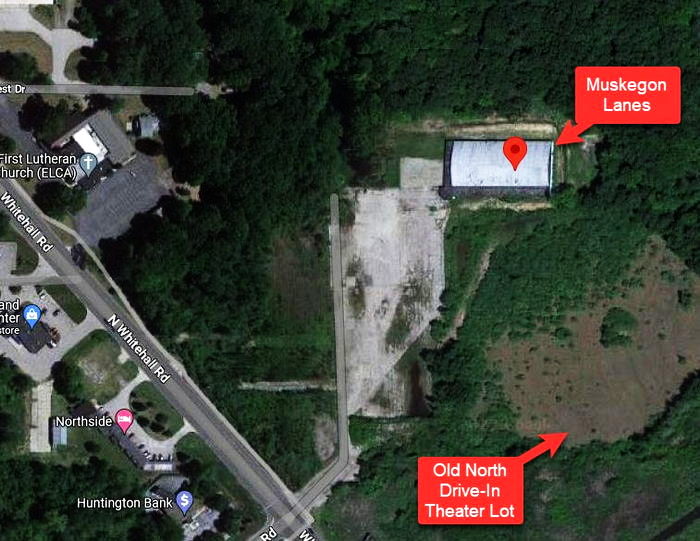 AMF Muskegon Lanes - Aerial Map (newer photo)